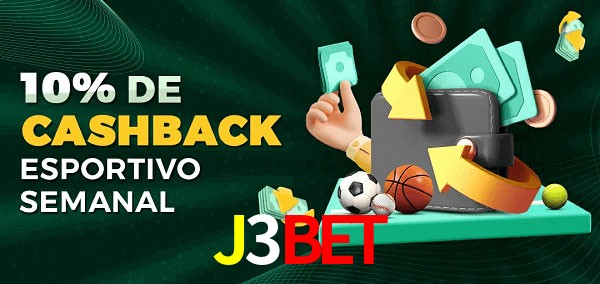 10% de bônus de cashback na J3BET